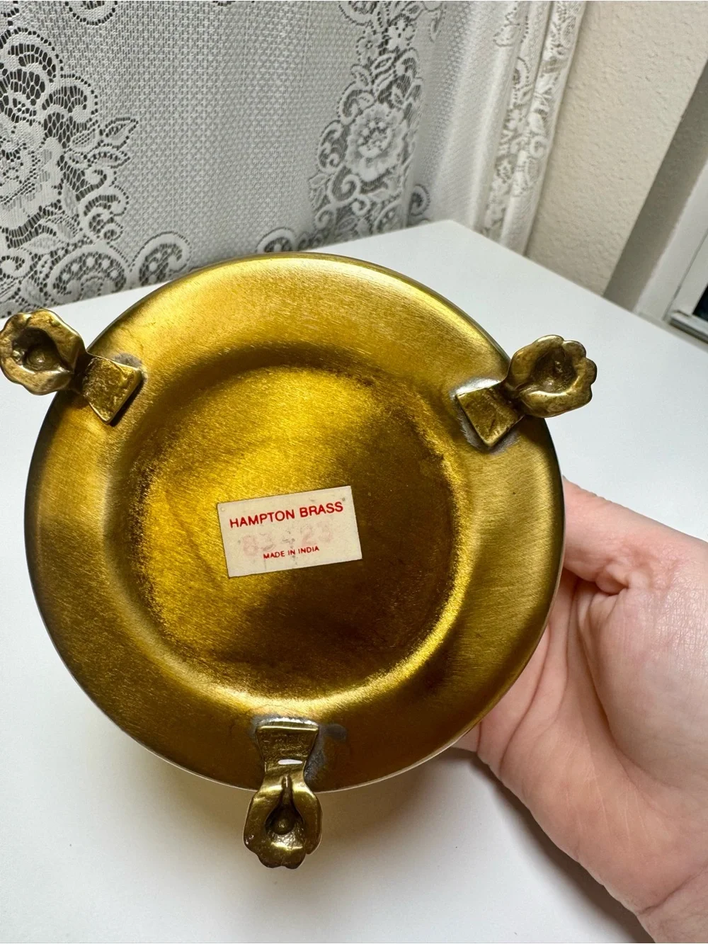 Hampton brass elegant gold